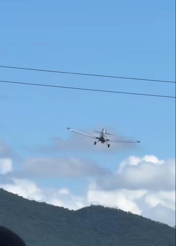 $!Con sobrevuelos por encima de la caseta de San Miguel, Asociación de Pilotos se une a Paro Nacional