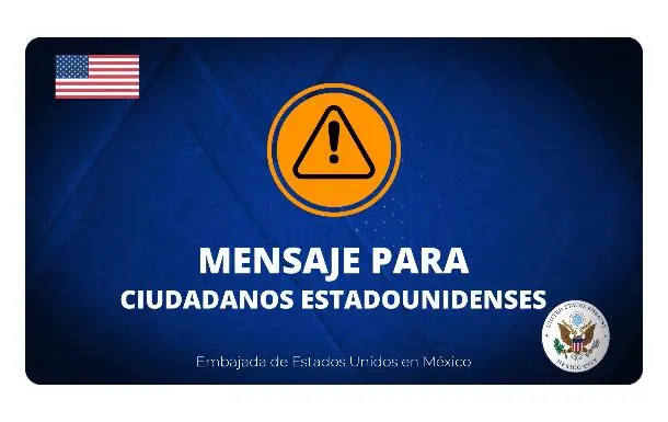La Embajada de Estados Unidos en México envió una alerta a la ciudadanía ante los posibles efectos del huracán Polo.