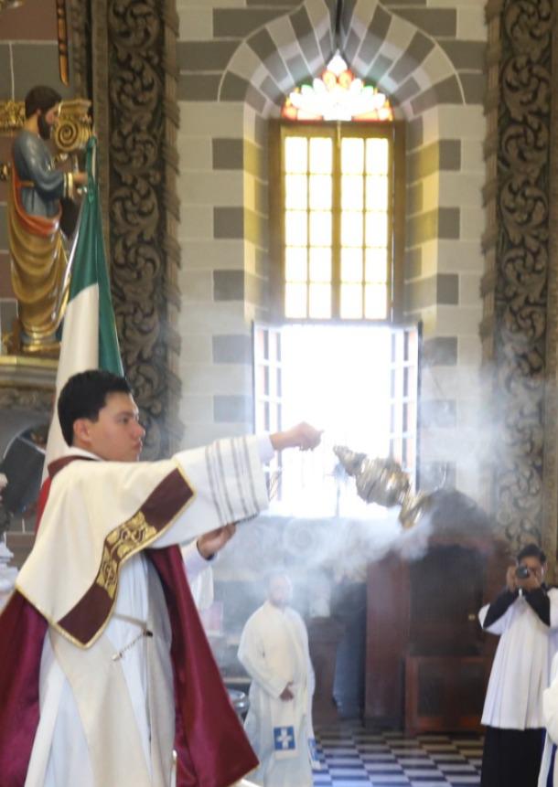 $!Ordenan diácono a Germán Ildefonso durante el 67 aniversario de la Diócesis de Mazatlán