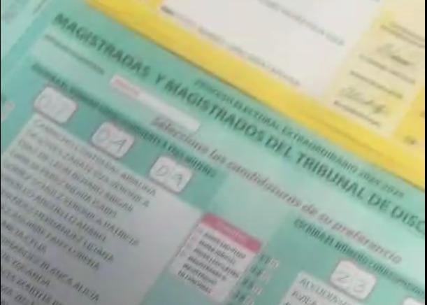 $!Reciben boletas de elección judicial marcadas en casilla de Rosario