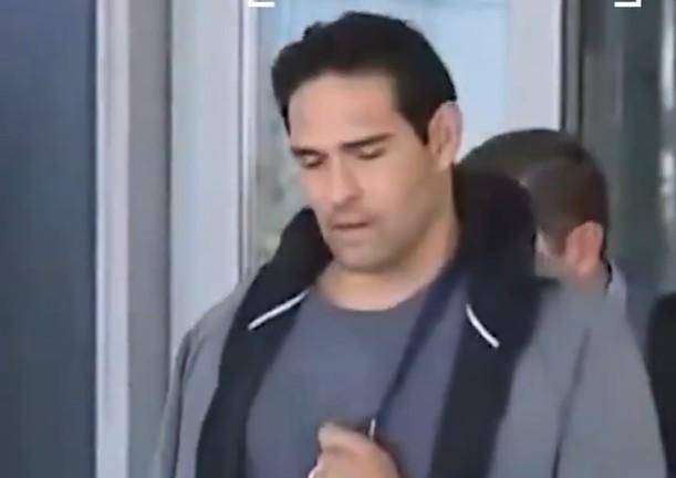 Mark Sánchez fue fichado y dejó la cárcel del concado de Marion.