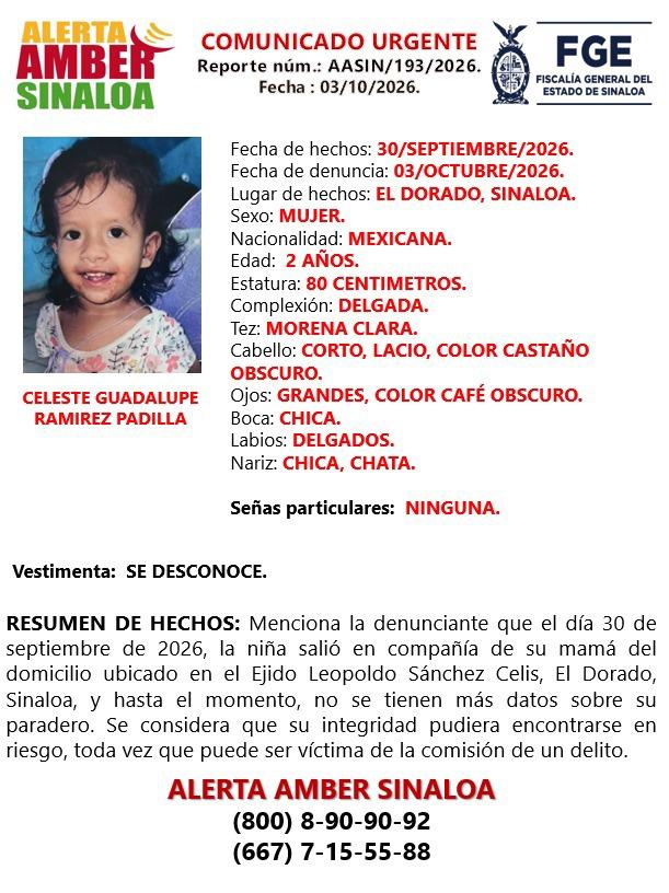 $!Buscan a madre e hija desaparecidas en el ejido Sánchez Celis, en Eldorado