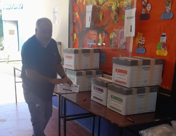 $!Consulta por reingeniería de la UAS transcurre con alta participación y tranquilidad en Rosario, afirman