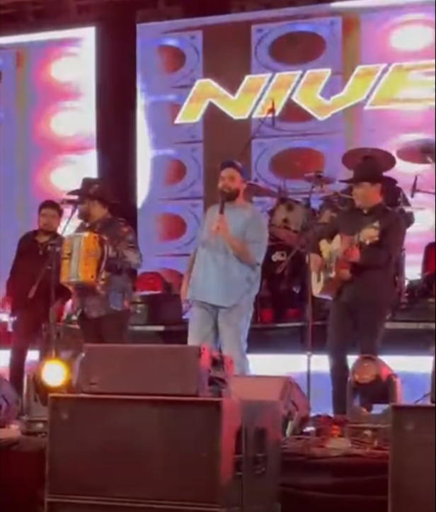 $!Nivel C. fue otro de los grupos que estuvo en el festejo del sonorense.
