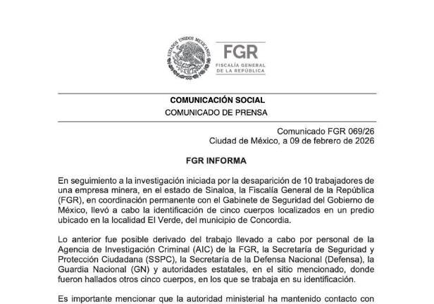 La dependencia apenas dio más detalles sobre el número de cuerpos o restos hallados en un predio ubicado en la localidad de El Verde.