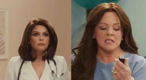 La actriz interpretó una vez más a su famoso personaje en un promocional de una marca de cosméticos internacional y lo hizo nada más y nada menos que con Melissa McCarthy.