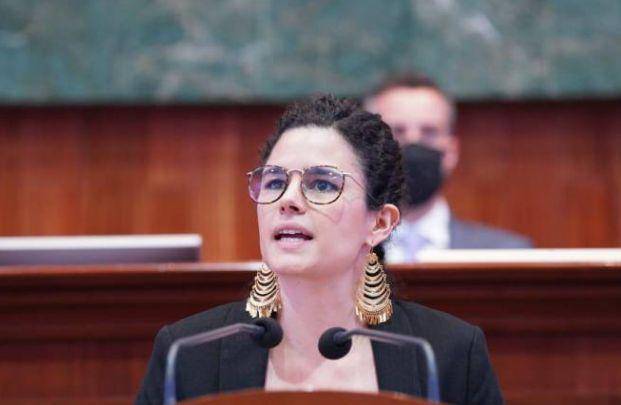 Luisa Maria Alcalde Luján, titular de la Secretaría del Trabajo y Previsión Social de México.