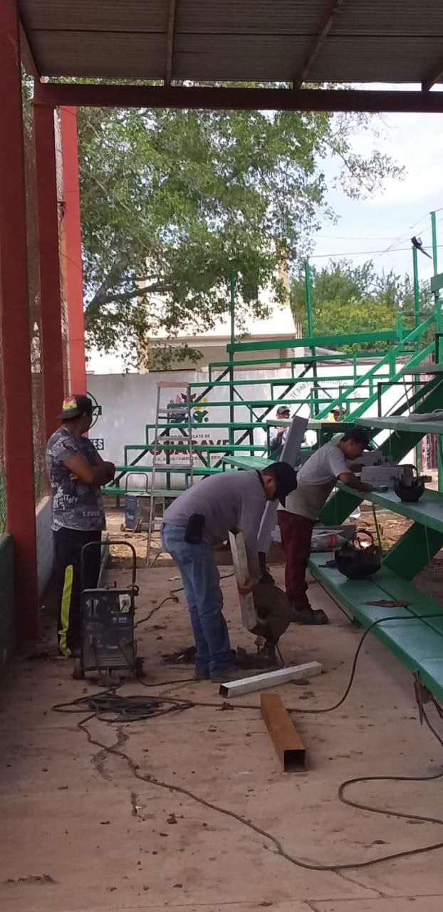 $!Continúa rehabilitación de estadio de beisbol de Adolfo Ruiz Cortines II