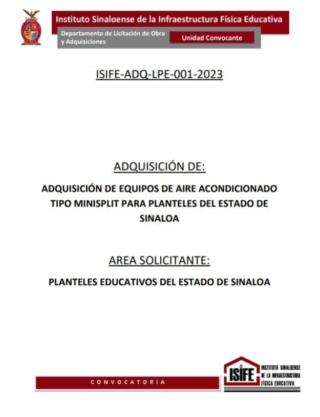 $!Lanzan licitación de mil aires acondicionados para escuelas de Sinaloa