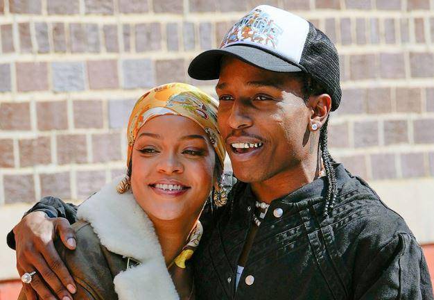 Podría Rihanna anunciar boda con el rapero Asap Rocky