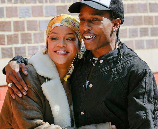 Podría Rihanna anunciar boda con el rapero Asap Rocky