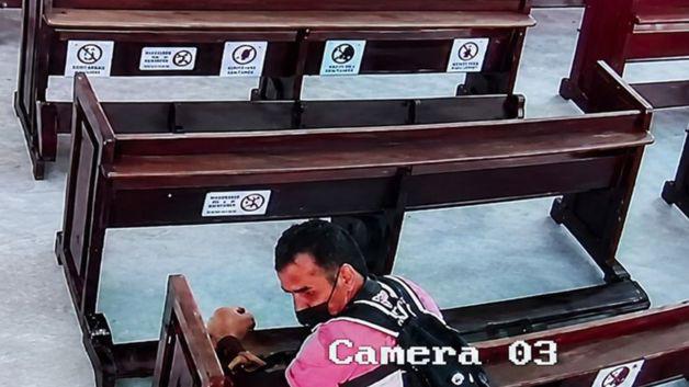 $!Captan robo de equipo de sonido en parroquia de Los Mochis