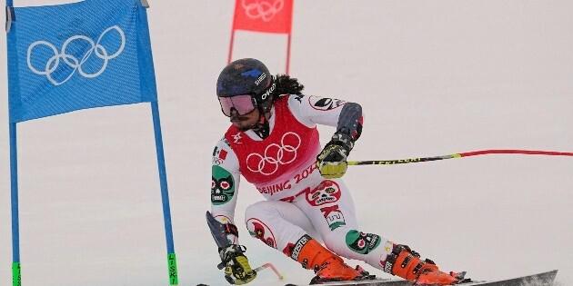 $!Mexicano Rodolfo Dickson concluye en el lugar 35 del slalom gigante en Beijing 2022