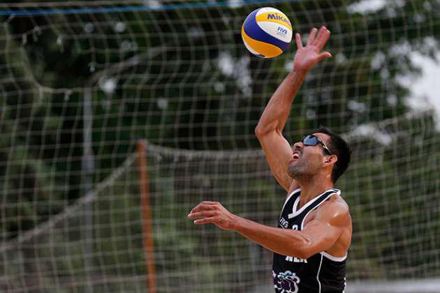 $!Juan Ramón Virgen, con cuatro torneos de voleibol de playa en puerta