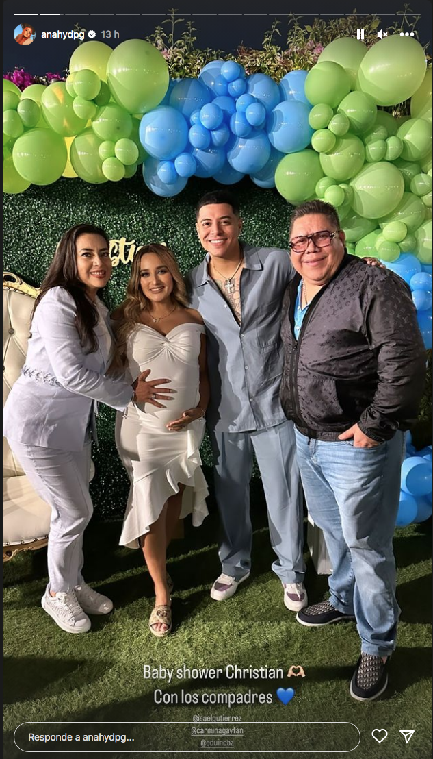 $!Celebran Eduin Caz y Daisy Anahy el baby shower de su hijo