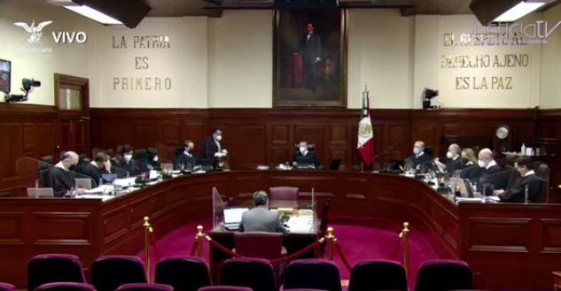 Pleno de la Primera Sala de la Suprema Corte de Justicia de la Nación.