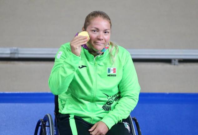 Campeona mundial de para atletismo, Rosa María Guerrero Cázares.
