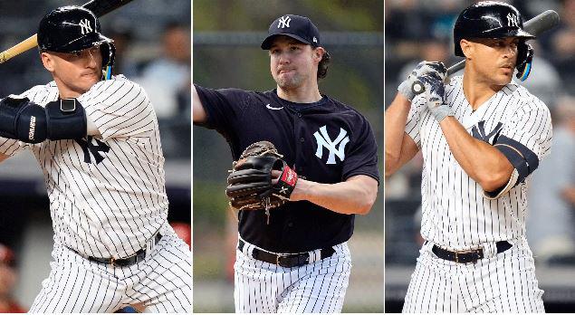 Stanton, Donaldson y Kahnle están listos para integrarse a los Yanquis