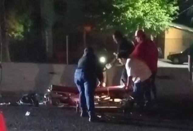 El accidente donde un adolescente perdió la vida ocurrió la noche del sábado sobre la carretera Internacional.