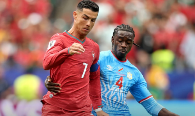 Congo le arranca un punto a Portugal.