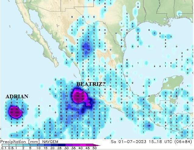 $!‘Adrián’ evoluciona a Huracán categoría 1 y generará lluvias fuertes