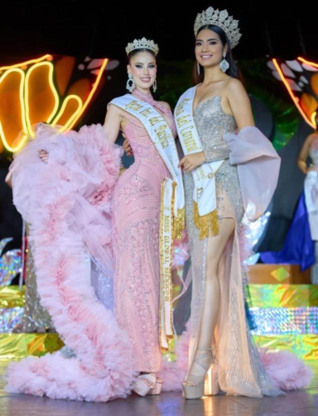 $!La ganadora con la actual Reina del Carnaval 2026, Anahí I.