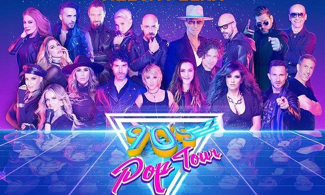 Garibaldi da la gran sorpresa en concierto del 90’s Pop Tour