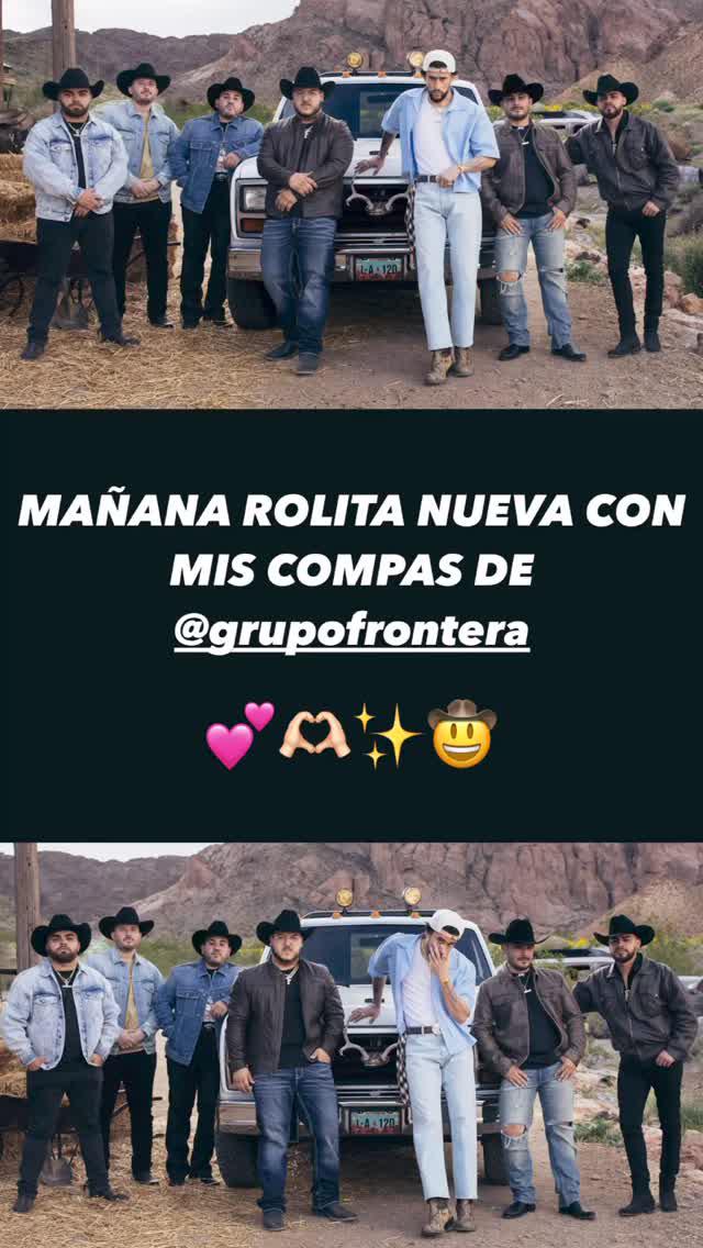$!Bad Bunny anuncia colaboración con el Grupo Frontera