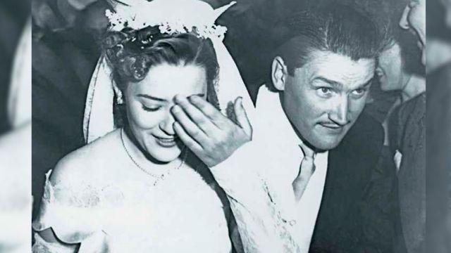 $!A los 17 años, Silvia Pinal se casó con el actor Rafael Banquells.