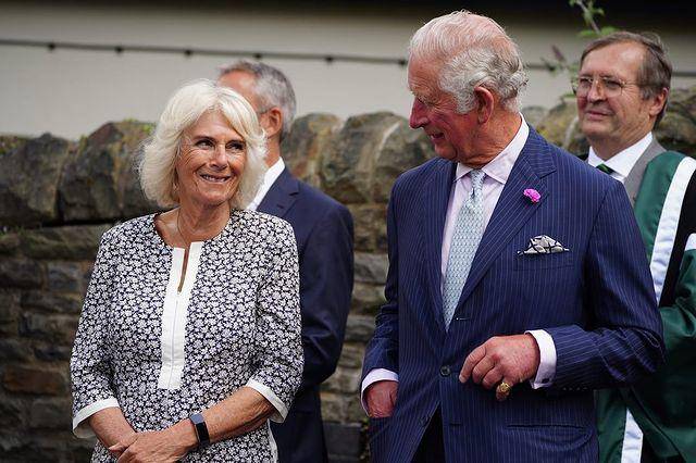 Camilla Parker y el Príncipe Carlos.