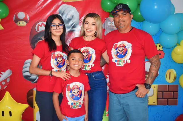 Llega ‘Super Mario Bros’ a la fiesta de Paulo