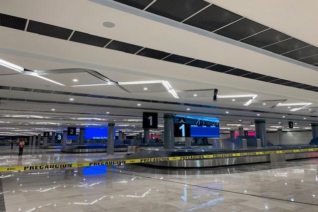 Instalaciones del Aeropuerto Internacional Felipe Ángeles, el nuevo aeropuerto de México.