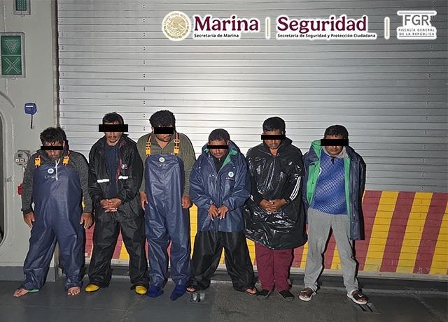 $!Asegura Marina más de una tonelada de cocaína en aguas del Océano Pacífico