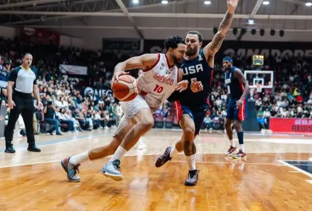 México no pudo superar a Estados Unidos en las eliminatorias mundialistas de la FIBA.