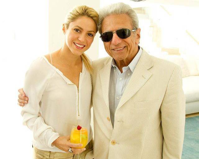 William Mebarak, papá de Shakira, sufrió un derrame cerebral