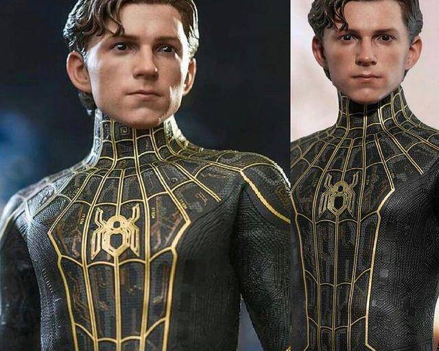 Filtran el espectacular traje negro y dorado de Spider-Man 3