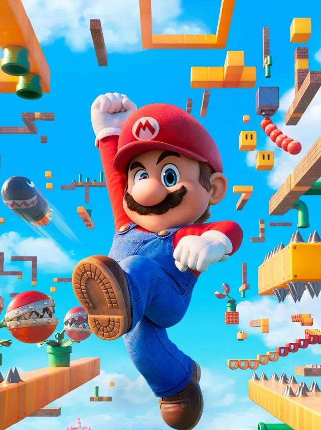 $!Super Mario Bros nominada en la categoría de Película animada.
