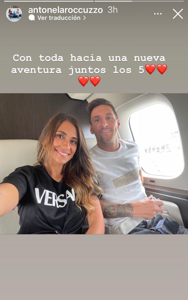 $!Lionel Messi ya está en París para firmar su llegada al PSG