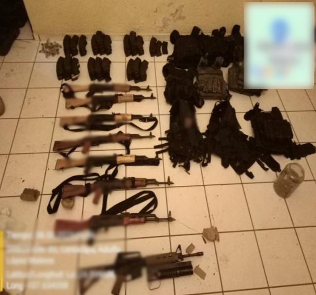 $!Semar detiene a ocho personas en operativo en El Tamarindo, Culiacán