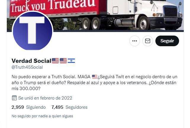 Trump lanza ‘Truth Social’, su propia red social