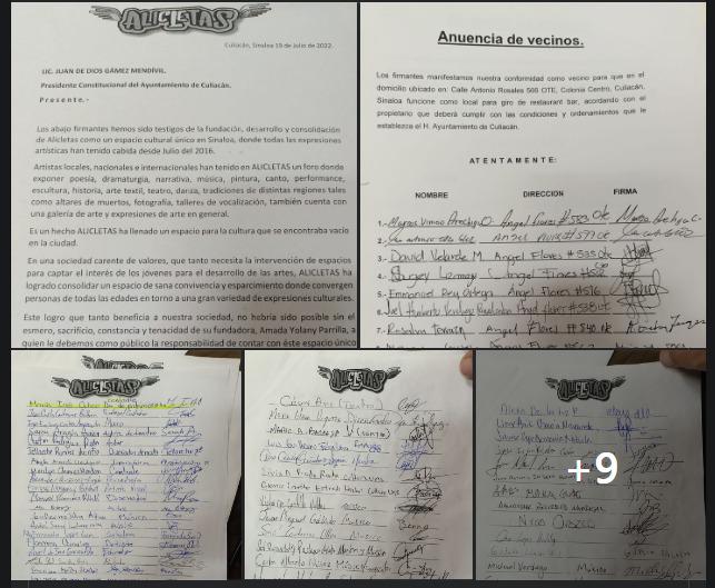 $!Denuncian artistas que mientras Alicletas no reabra, la cultura en Culiacán pierde un espacio