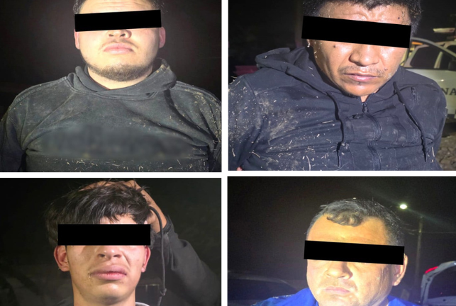 Parte de las armas decomisadas por autoridades federales en un operativo en Culiacán.