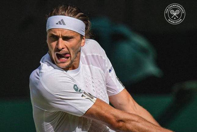 Alexander Zverev derrotó en cuatro sets a Alexander Blockx.