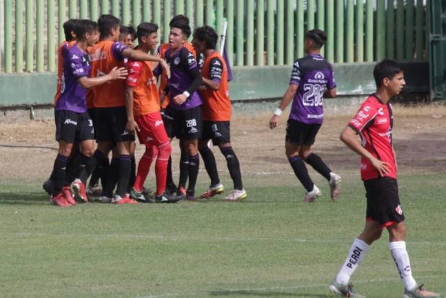 Mazatlán FC Sub 16 viene de atrás y se impone en casa al Atlas
