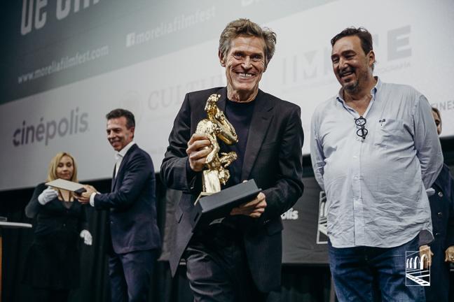 $!Recibe Willem Dafoe el Premio a la Excelencia Artística en México