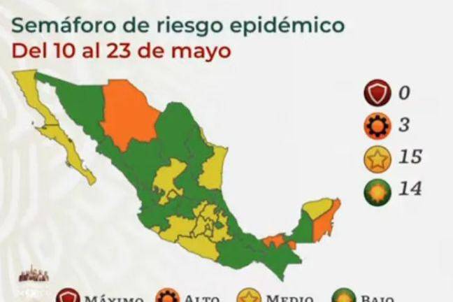 Semáforo de riesgo epidémico.