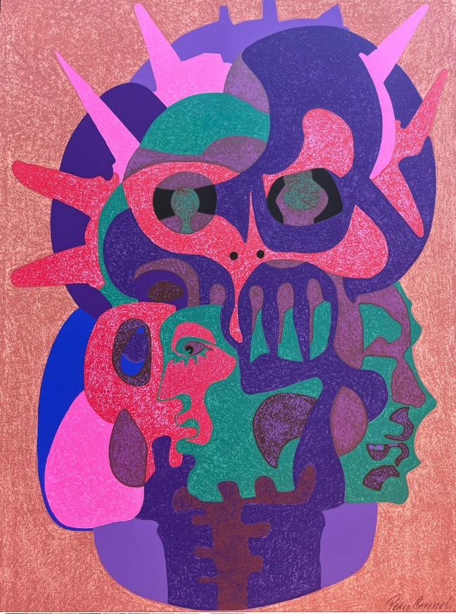 $!Rostro hacia el pasado, de Pedro Coronel, forma parte del catálogo de la subasta.