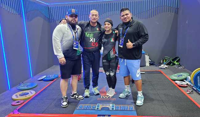Sinaloense Andrea de la Herrán, sexto lugar en el Mundial de Halterofilia 2024