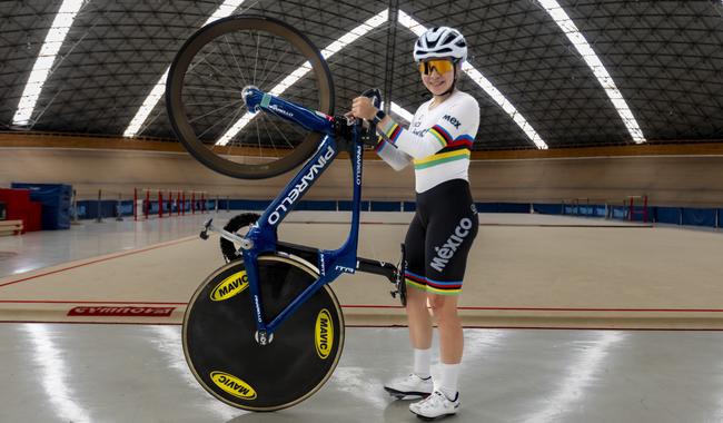 $!Luz Daniela Gaxiola concluye su paso en el Mundial de Ciclismo tras quedarse en el repechaje de keirin