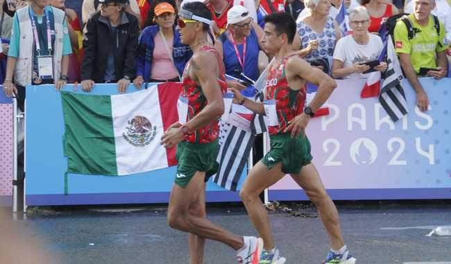 Noel Chama y Ricardo Ortiz, en el top 15 de la marcha olímpica en París 2024